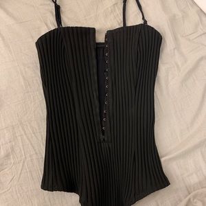 NBD Black Bodysuit